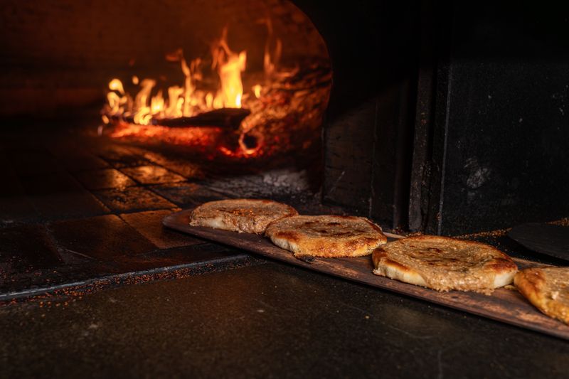 Wood charred pizza crust anthonys coal fired style
